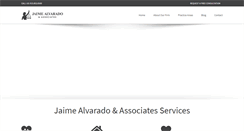 Desktop Screenshot of jaimealvaradolaw.com