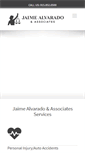 Mobile Screenshot of jaimealvaradolaw.com